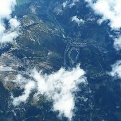 Flugwegposition um 11:41:25: Aufgenommen in der Nähe von Weng im Gesäuse, 8913, Österreich in 5779 Meter